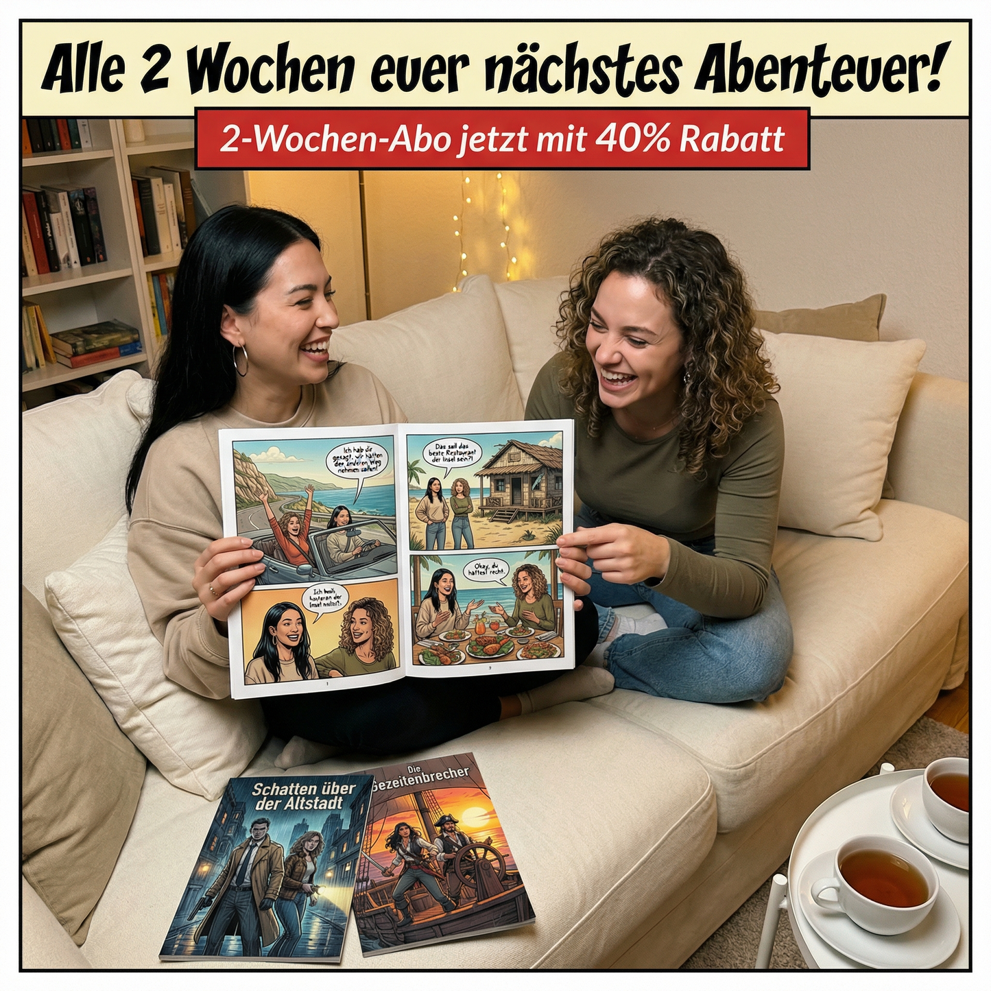 MeComic: Dein Comic alle 2 Wochen (40% SPAREN)