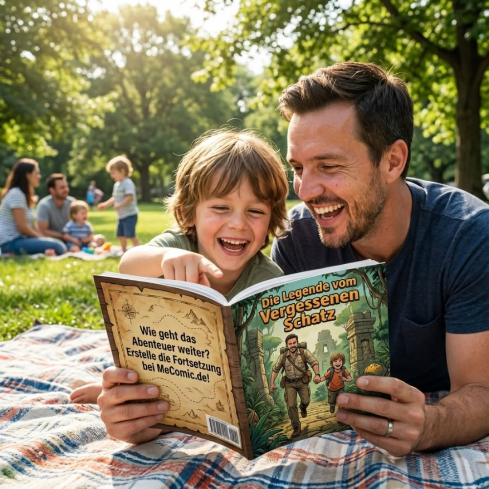 Schatzsuche mit deinem Kind!