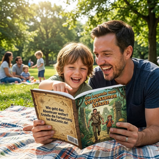 Schatzsuche mit deinem Kind!