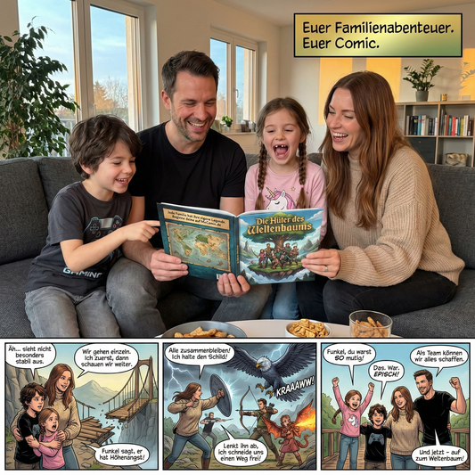 Euer Familien-Comic: Ein Abenteuer für alle!