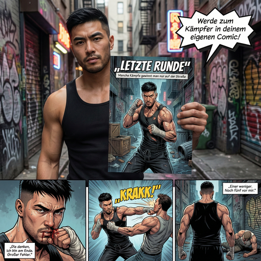 Streetfighting-Comic: Bekämpfe deine Gegner