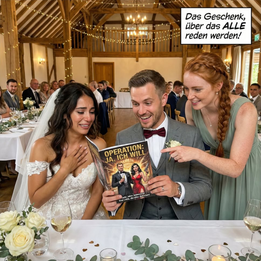 Ein Comic als Hochzeitsgeschenk