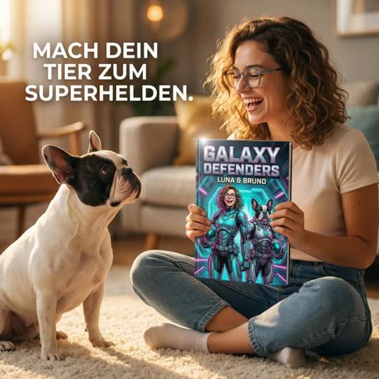Dein Haustier als Superheld