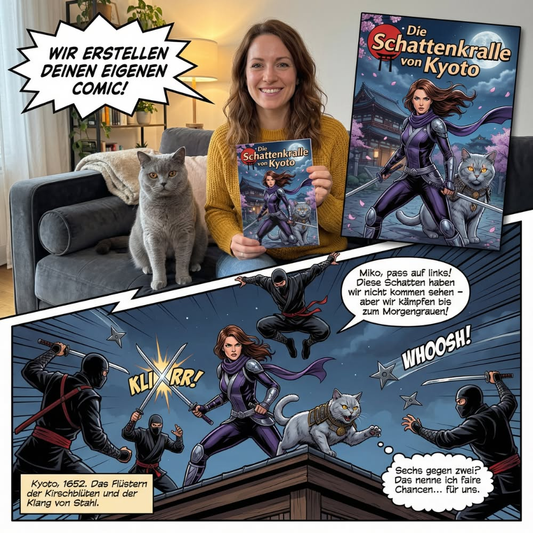 Du und dein Haustier vs. Ninjas!